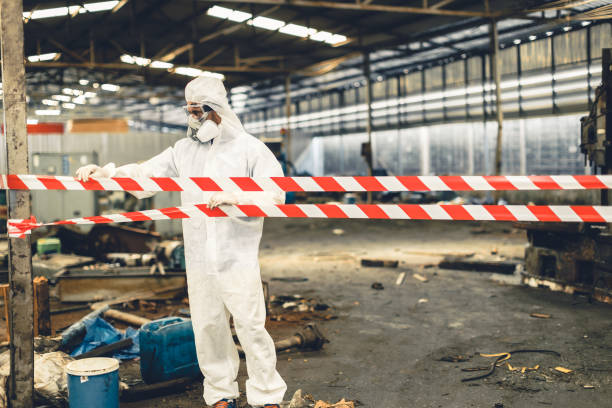 Professional Infectious Disease Decontamination technician working in Dayton, MN